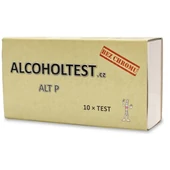 Kép 1/4 - Alkoholteszt egyszer használatos 10 db/csomag