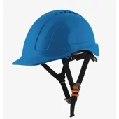 Kép 1/3 - Safety Jogger kék védősisak, tetején szellőző nyílással