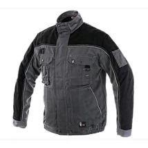 CXS Otakar szürke bélelt munkakabát fekete csíkkal