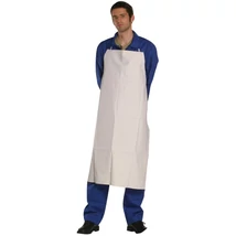 PVC fehér hosszú kötény