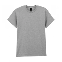 Gildan GI5000 szürke kerek nyakú póló