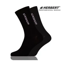 Herbert fekete active hosszabb szárú sportzokni