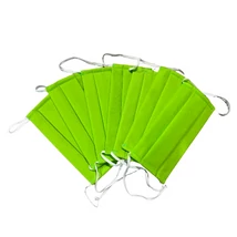 Textil zöld szájmaszk