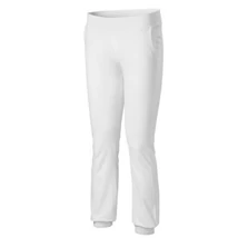 Fehér gumis derekú női tréning nadrág