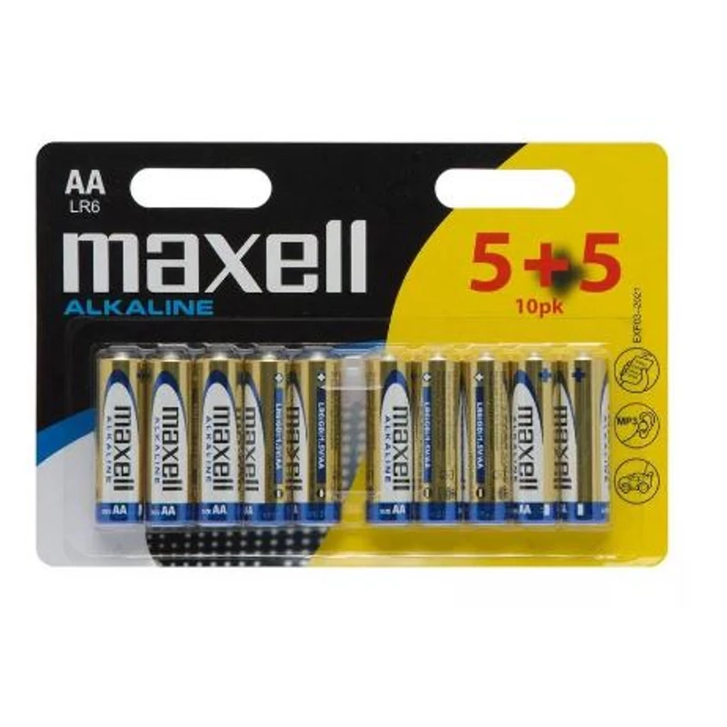 10 db AA maxell ceruzaelem