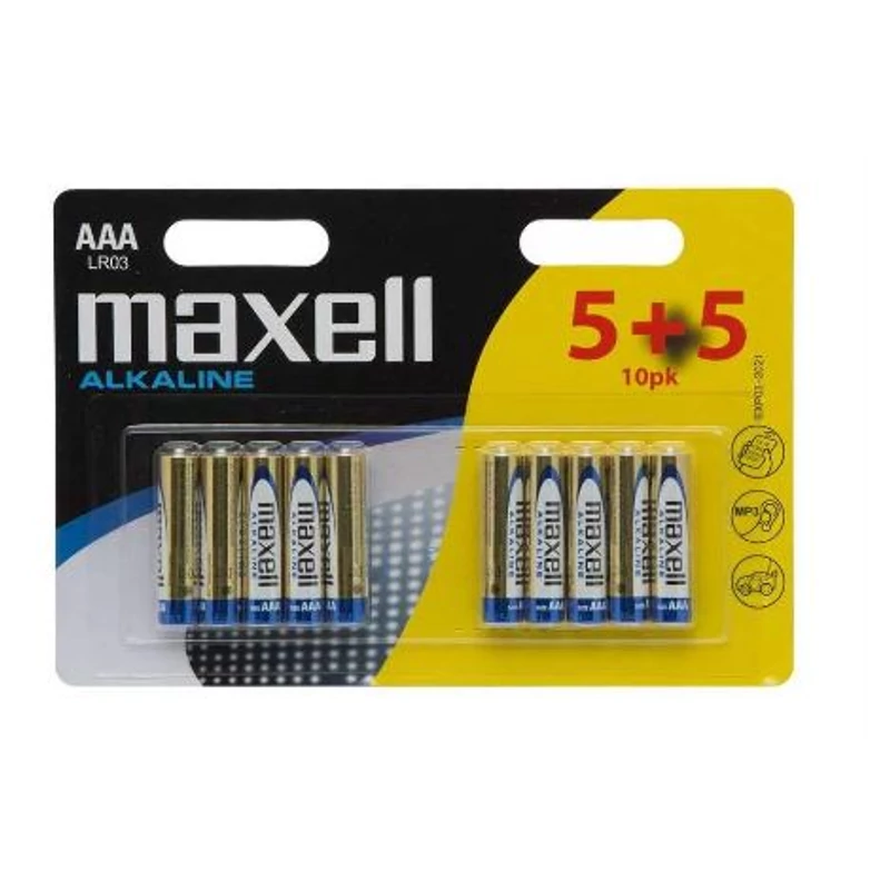 10 db AAA maxell mikroceruzaelem