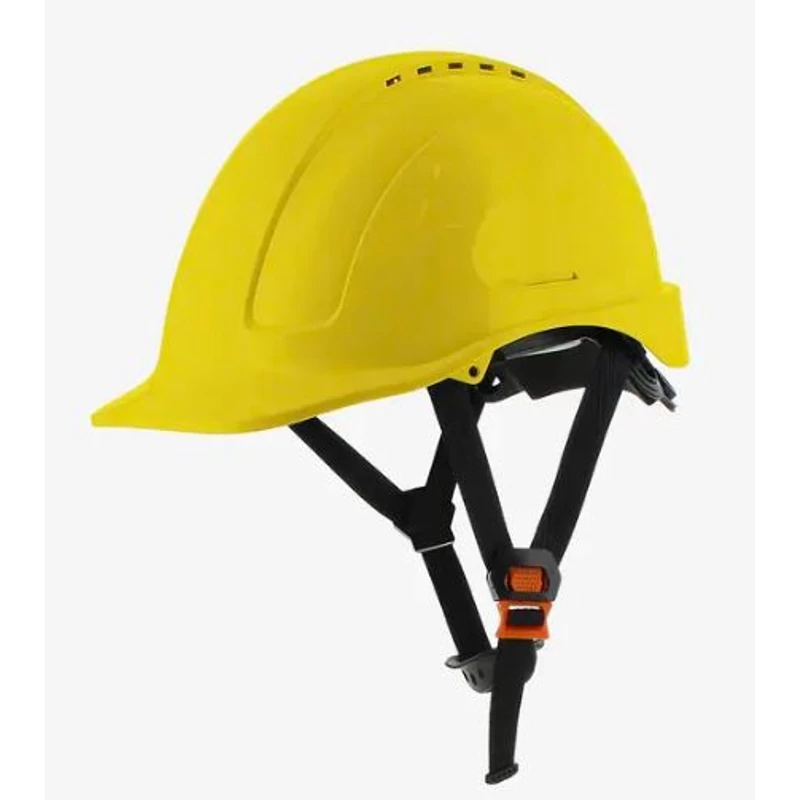 Safety Jogger sárga védősisak, tetején szellőző nyílással