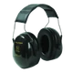 3M Peltor Optime II. sötétzöld zajvédő fültok fekete fejpánttal