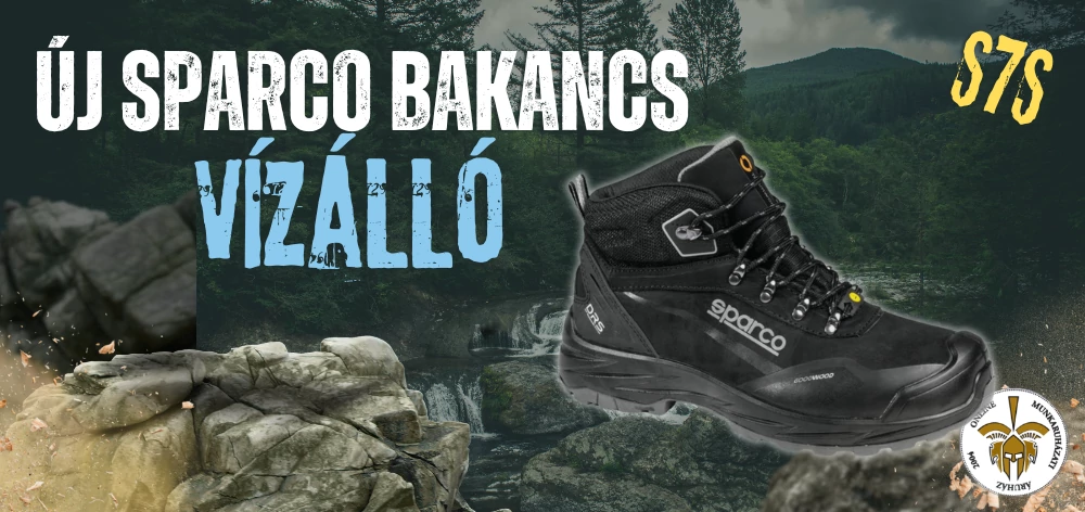 Sparco Goodwood Dell S7S vízálló munkavédelmi bakancs